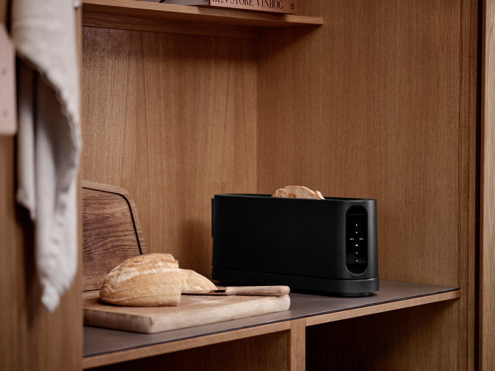 Long Slot brødrister - sort